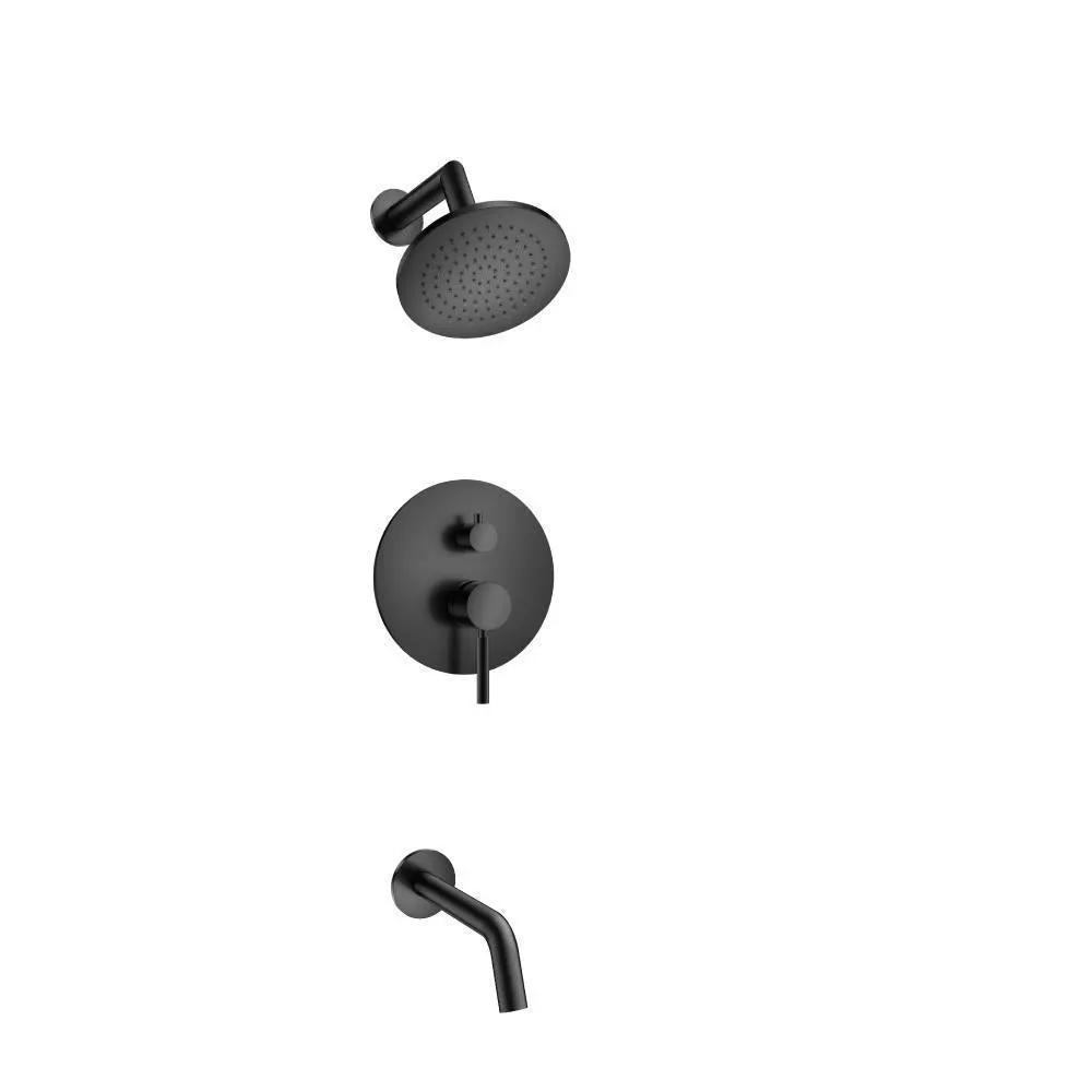 Flusso Serie 100 Two Output Shower Set with Shower Head and Tub Spout by Flusso