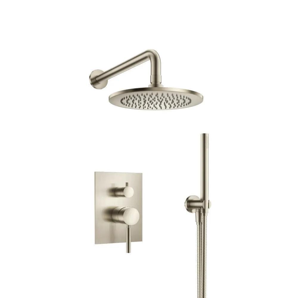 Flusso Serie 100 Two Output Shower Set with Shower Head and Hand Held by Flusso