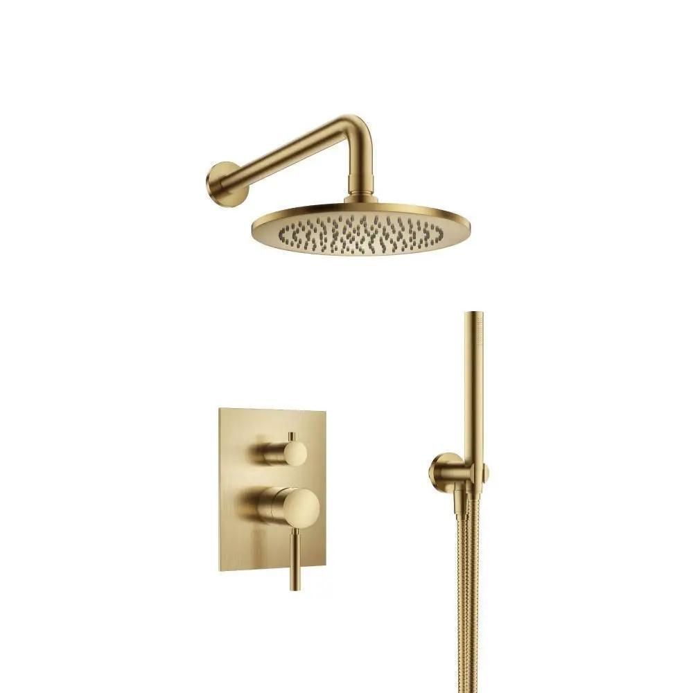 Flusso Serie 100 Two Output Shower Set with Shower Head and Hand Held by Flusso