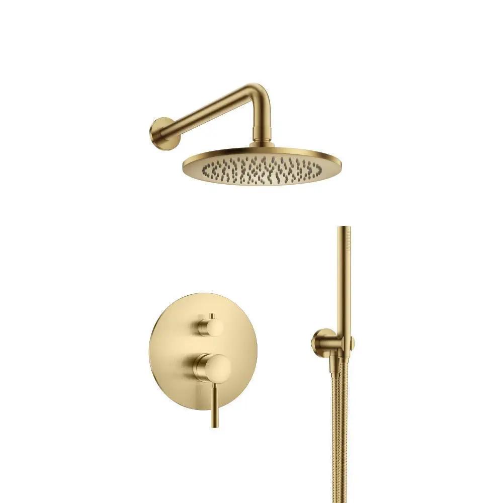 Flusso Serie 100 Two Output Shower Set with Shower Head and Hand Held by Flusso