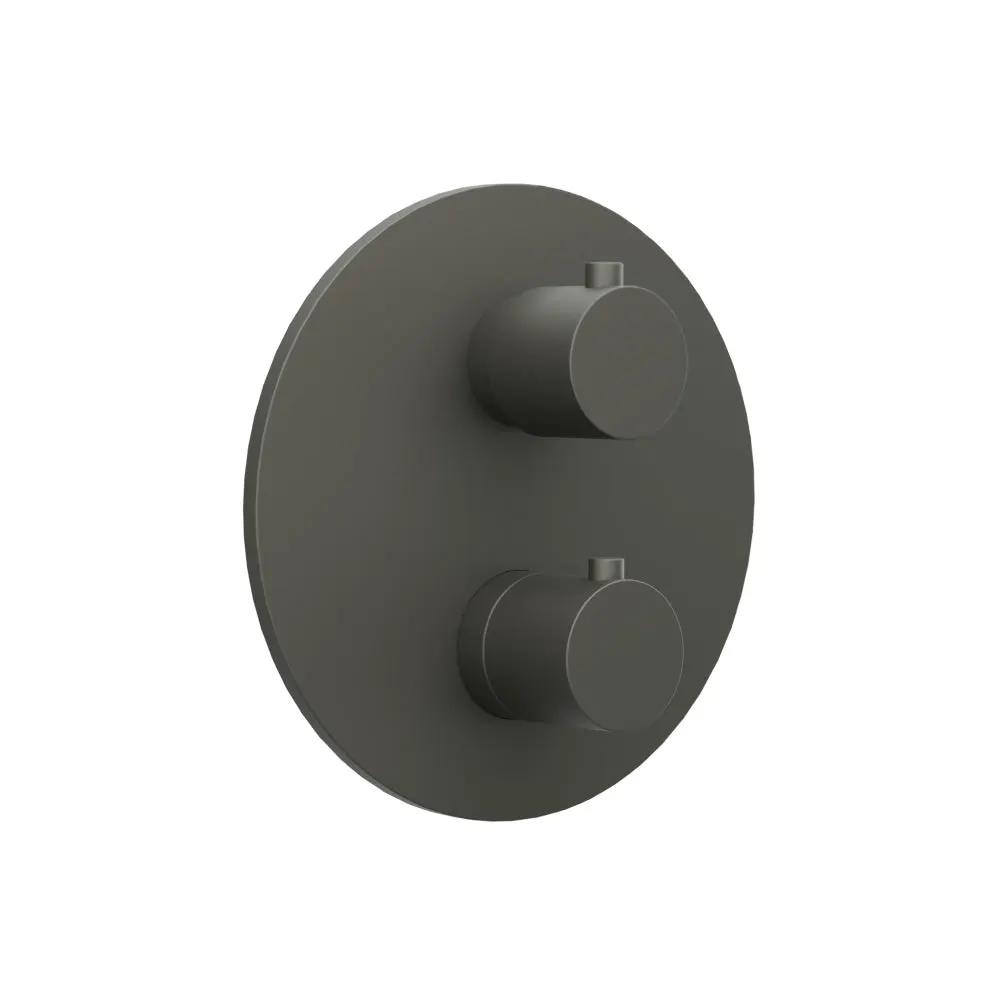 Flusso Serie 100 3/4" Thermostatic Shower Valve and Trim - 1 Output by Flusso