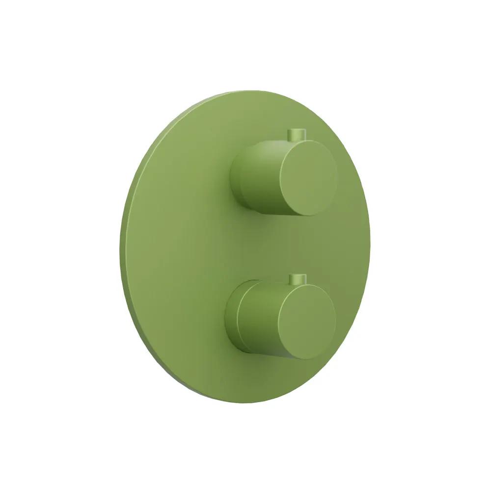 Flusso Serie 100 3/4" Thermostatic Valve and Trim - 3 Output by Flusso