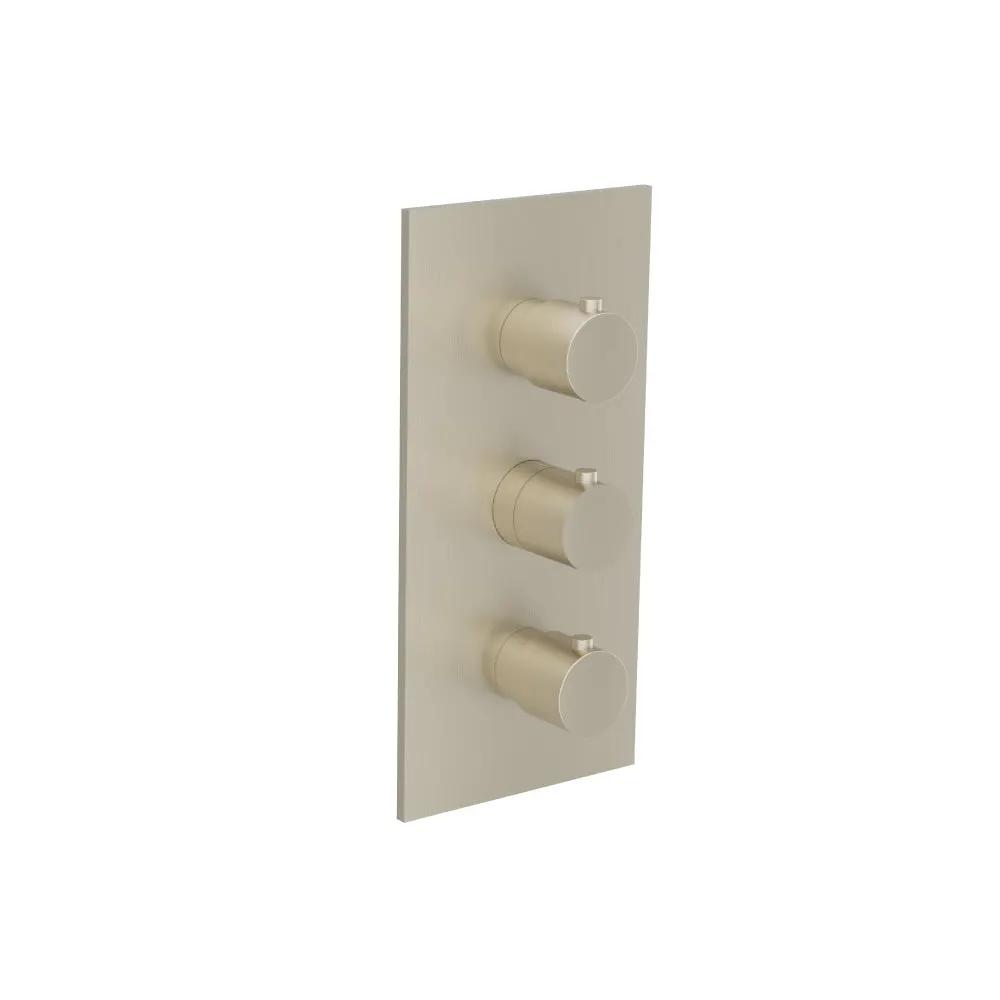 Flusso Serie 100 3/4" Thermostatic Valve and Trim - 4 Output by Flusso