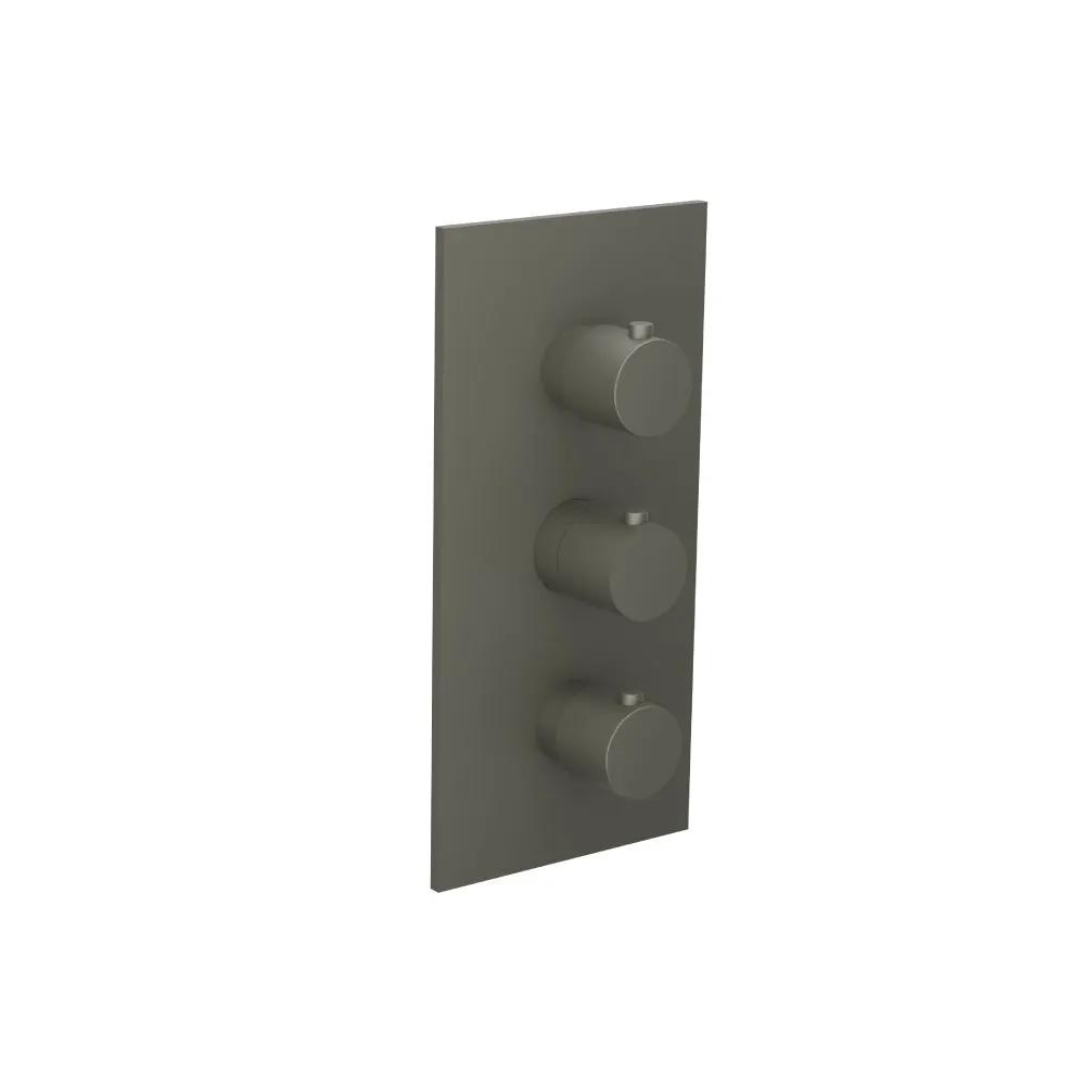 Flusso Serie 100 3/4" Thermostatic Valve and Trim - 2 Outputs by Flusso