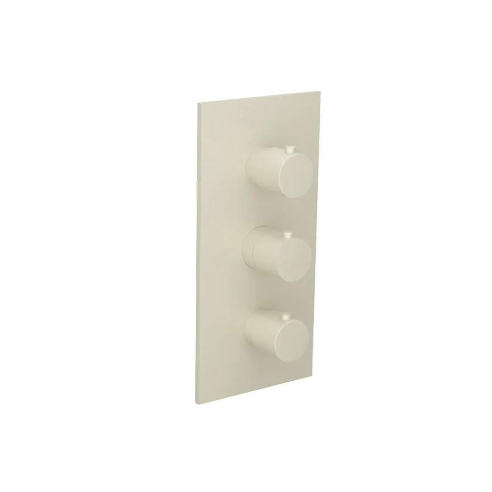 Flusso Serie 100 3/4" Thermostatic Valve and Trim - 2 Outputs by Flusso
