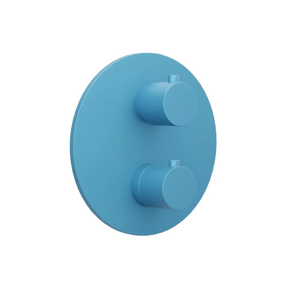 Flusso Serie 100 3/4 " Thermostatic Valve and Trim - with 2-Way Diverter - 2 Output by Flusso