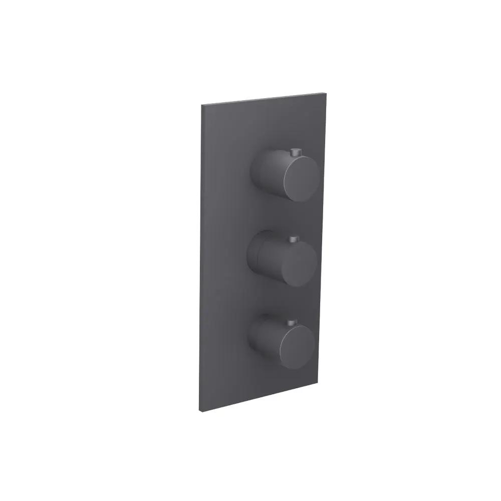 Flusso Serie 100 3/4" Thermostatic Valve with Trim - 3 Output by Flusso