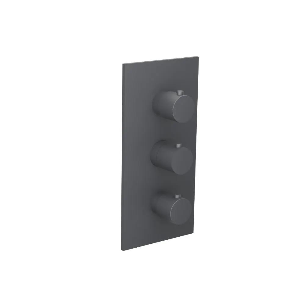 Flusso Serie 100 3/4" Thermostatic Valve and Trim - 4 Output by Flusso
