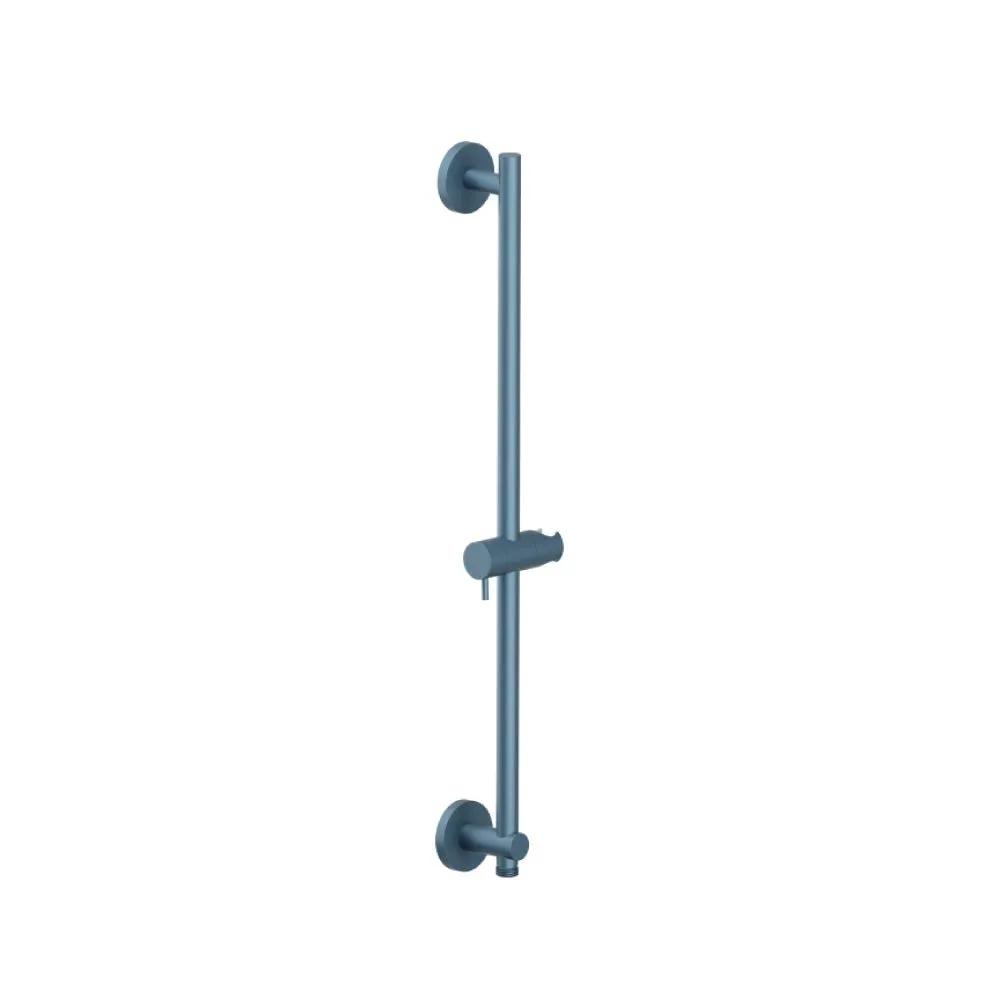 Flusso Serie 100 Round Shower Slide Bar with Integrated Wall Elbow by Flusso