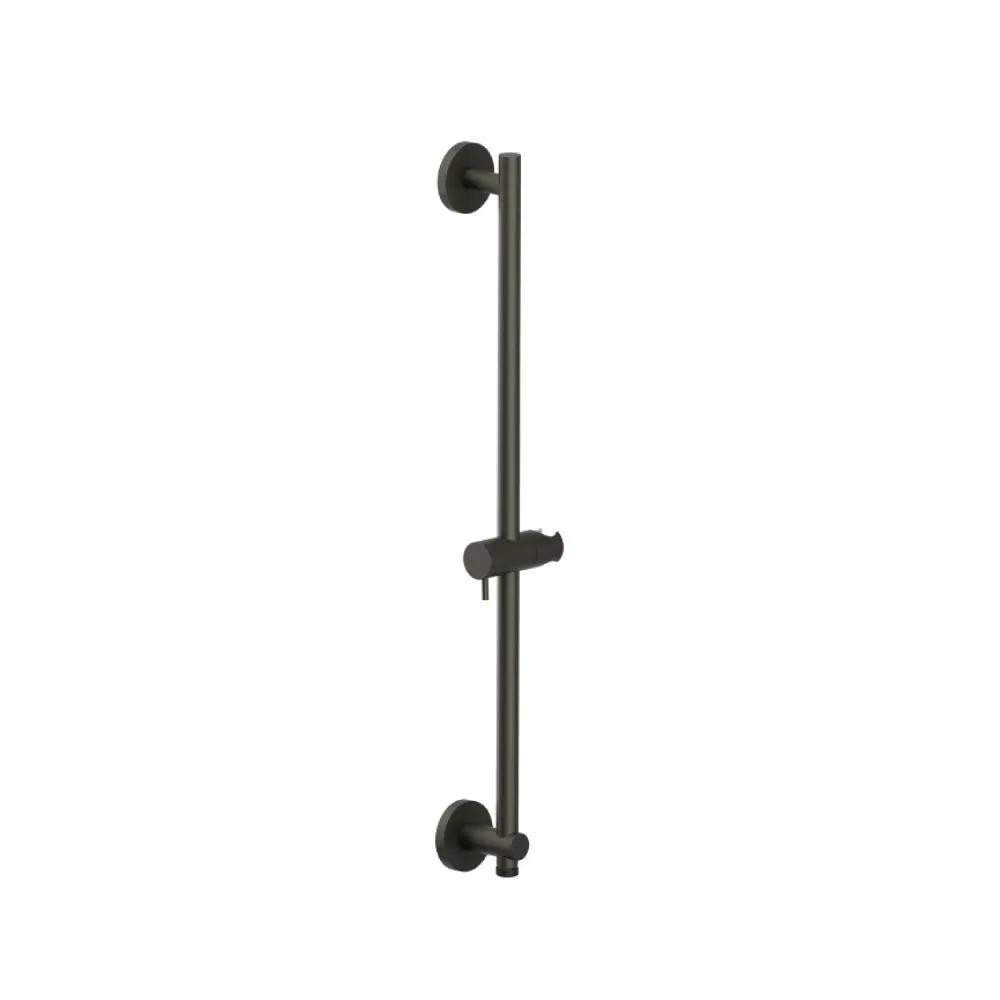 Flusso Serie 100 Round Shower Slide Bar with Integrated Wall Elbow by Flusso