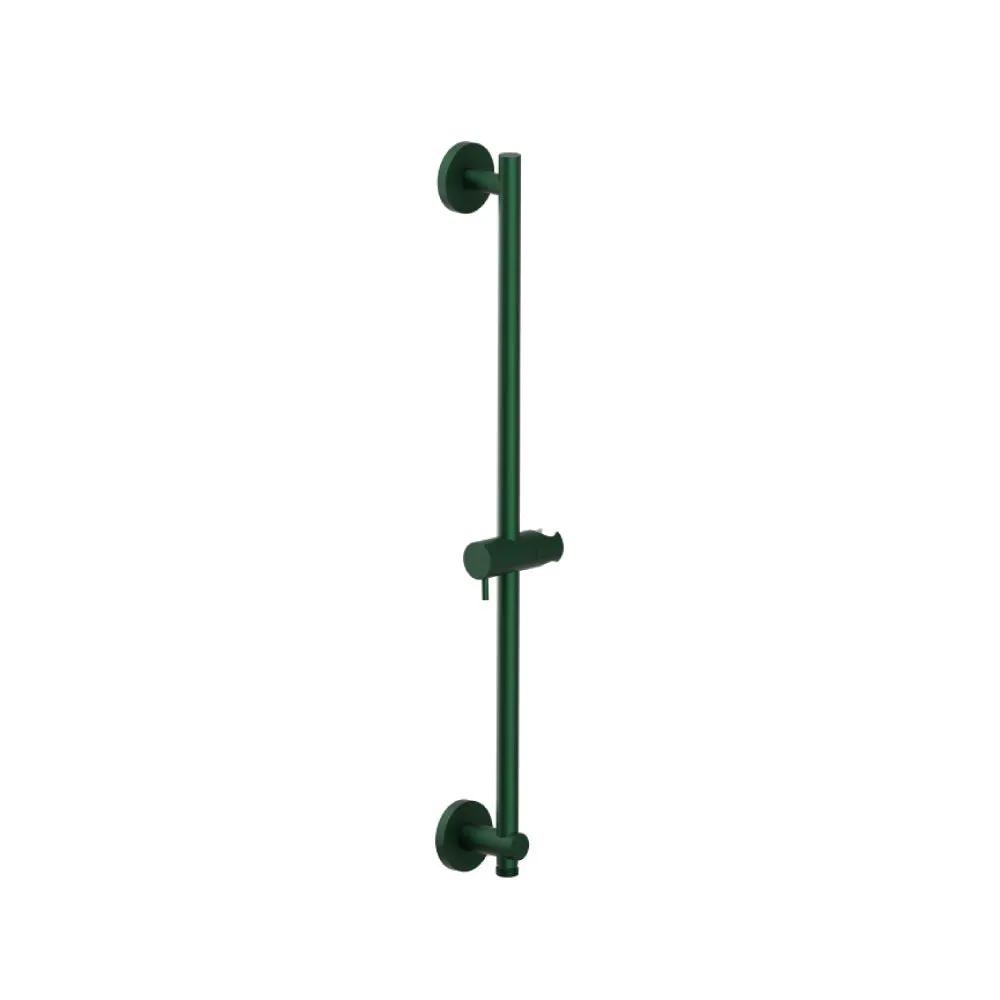 Flusso Serie 100 Round Shower Slide Bar with Integrated Wall Elbow by Flusso