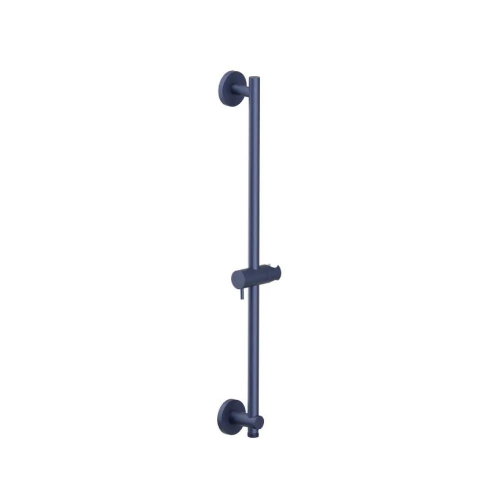 Flusso Serie 100 Round Shower Slide Bar with Integrated Wall Elbow by Flusso