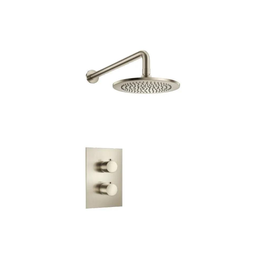 Flusso Serie 100 Single Output Shower Set with Shower Head and Arm by Flusso