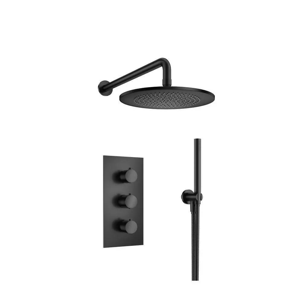 Flusso Serie 100 Two Output Shower Set with Shower Head and Hand Held by Flusso