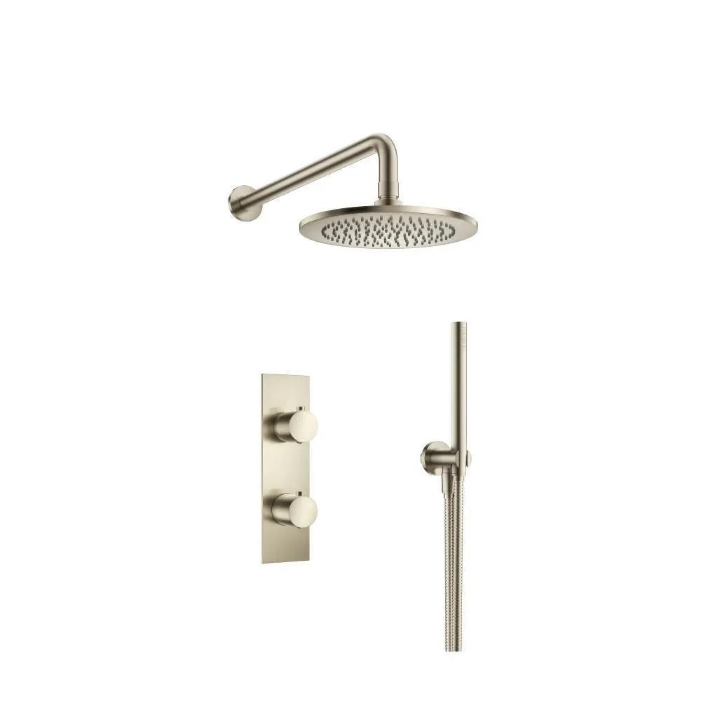 Flusso Serie 100 Two Output Shower Set with Shower Head and Hand Held by Flusso