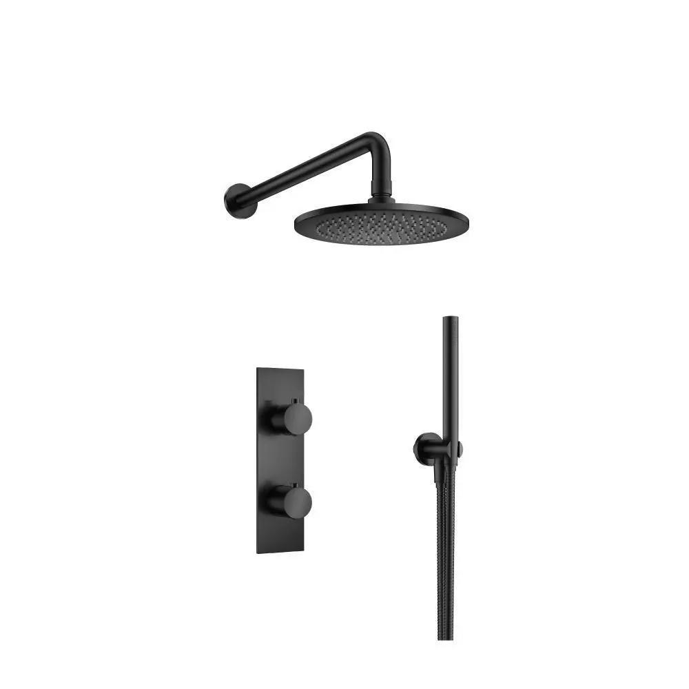 Flusso Serie 100 Two Output Shower Set with Shower Head and Hand Held by Flusso