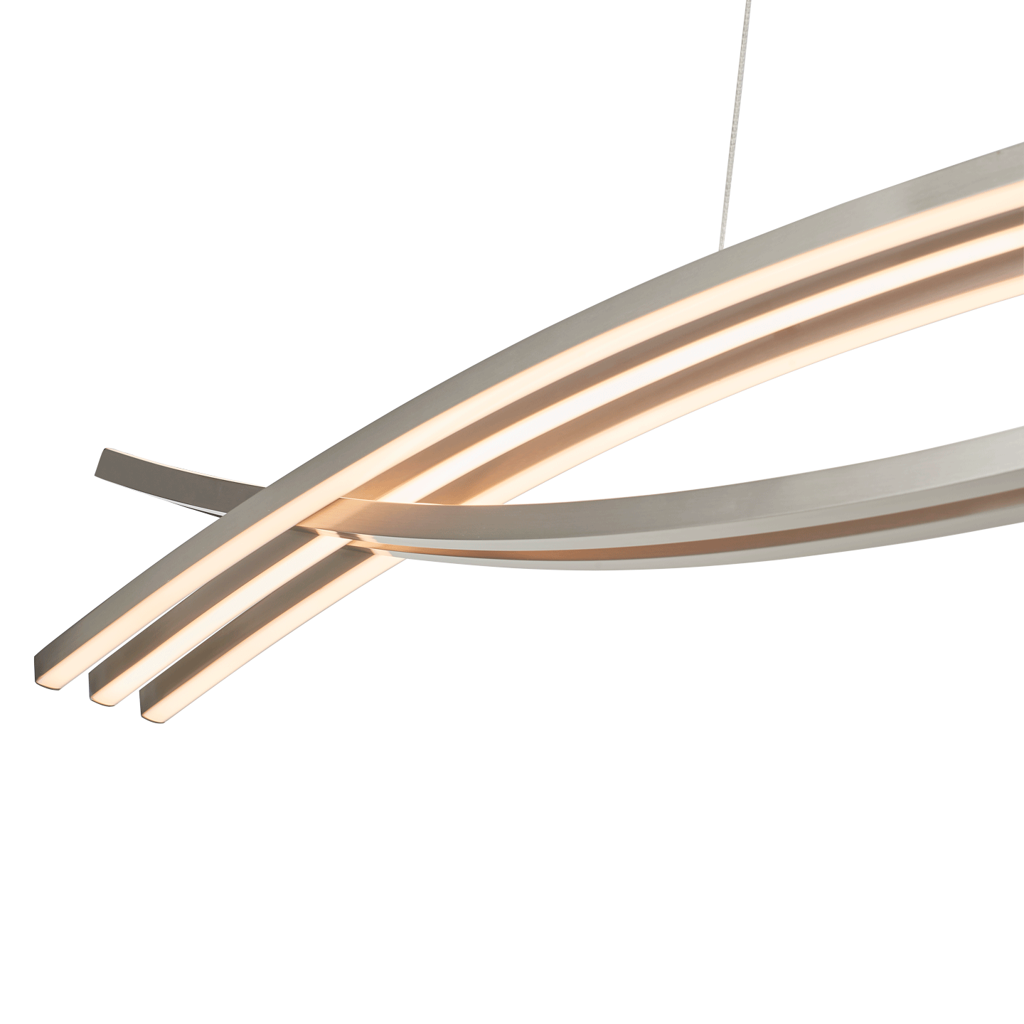 brushed nickel light