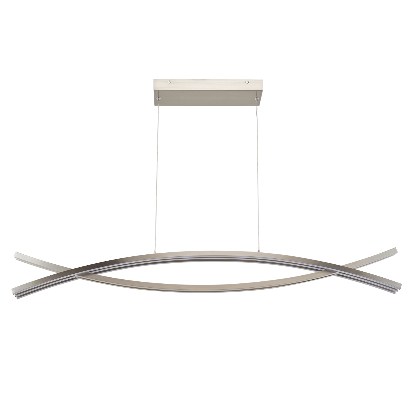 brushed nickel light