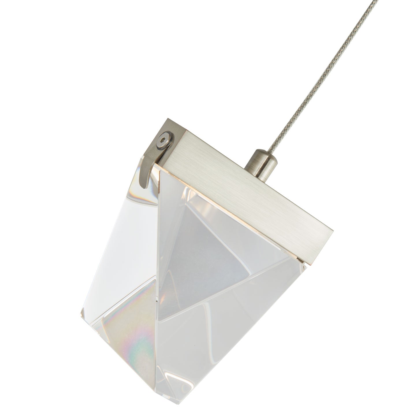 brushed nickel light