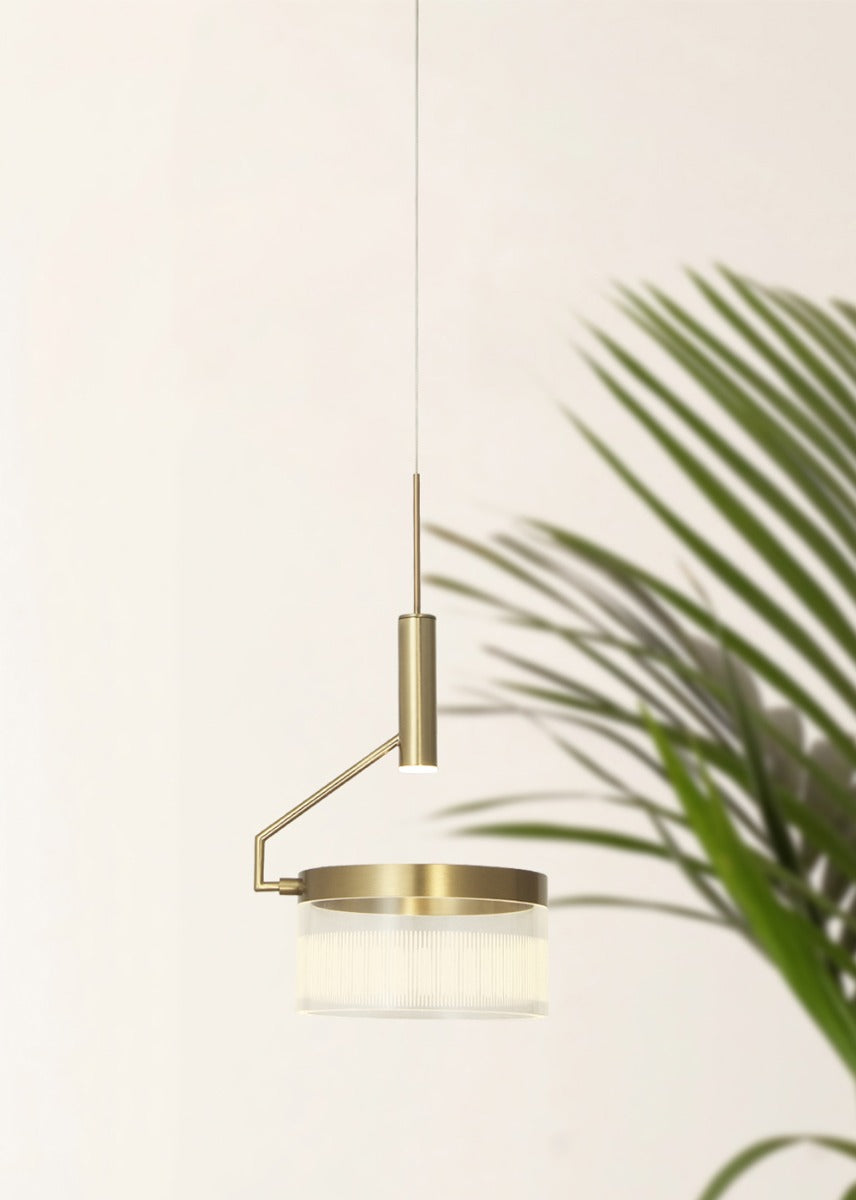 brushed bronze light