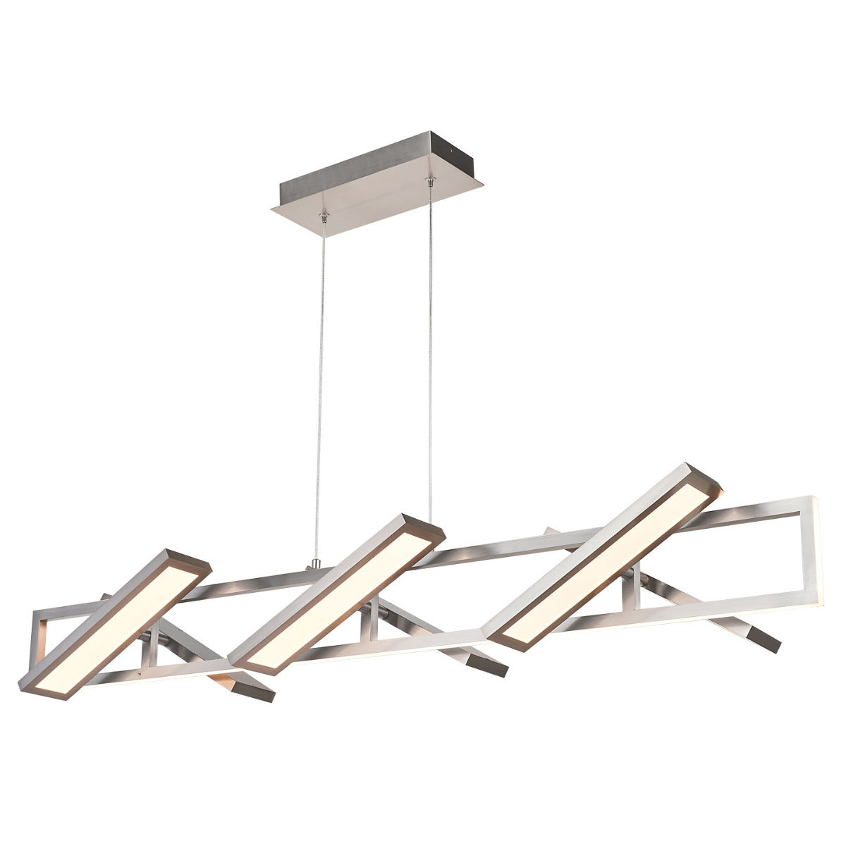 brushed nickel light