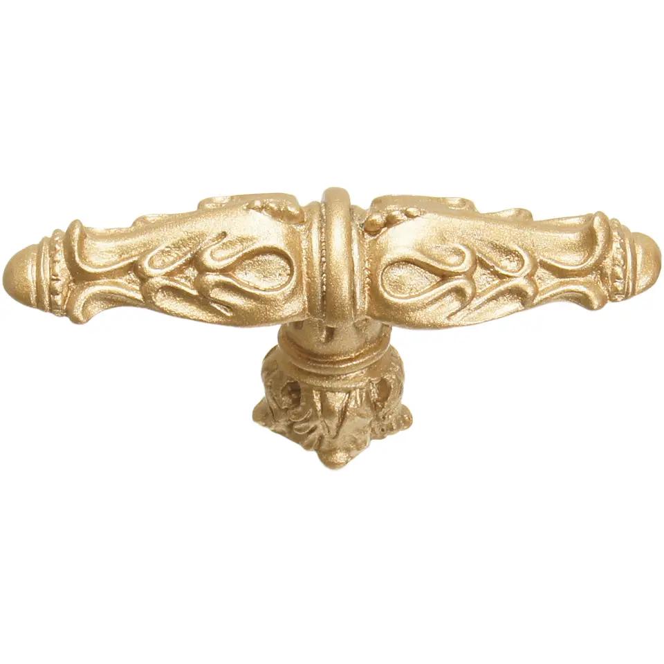 Carpe Diem Acanthus I Leaves Large Knob Romanesque Style with Column Base by Carpe Diem