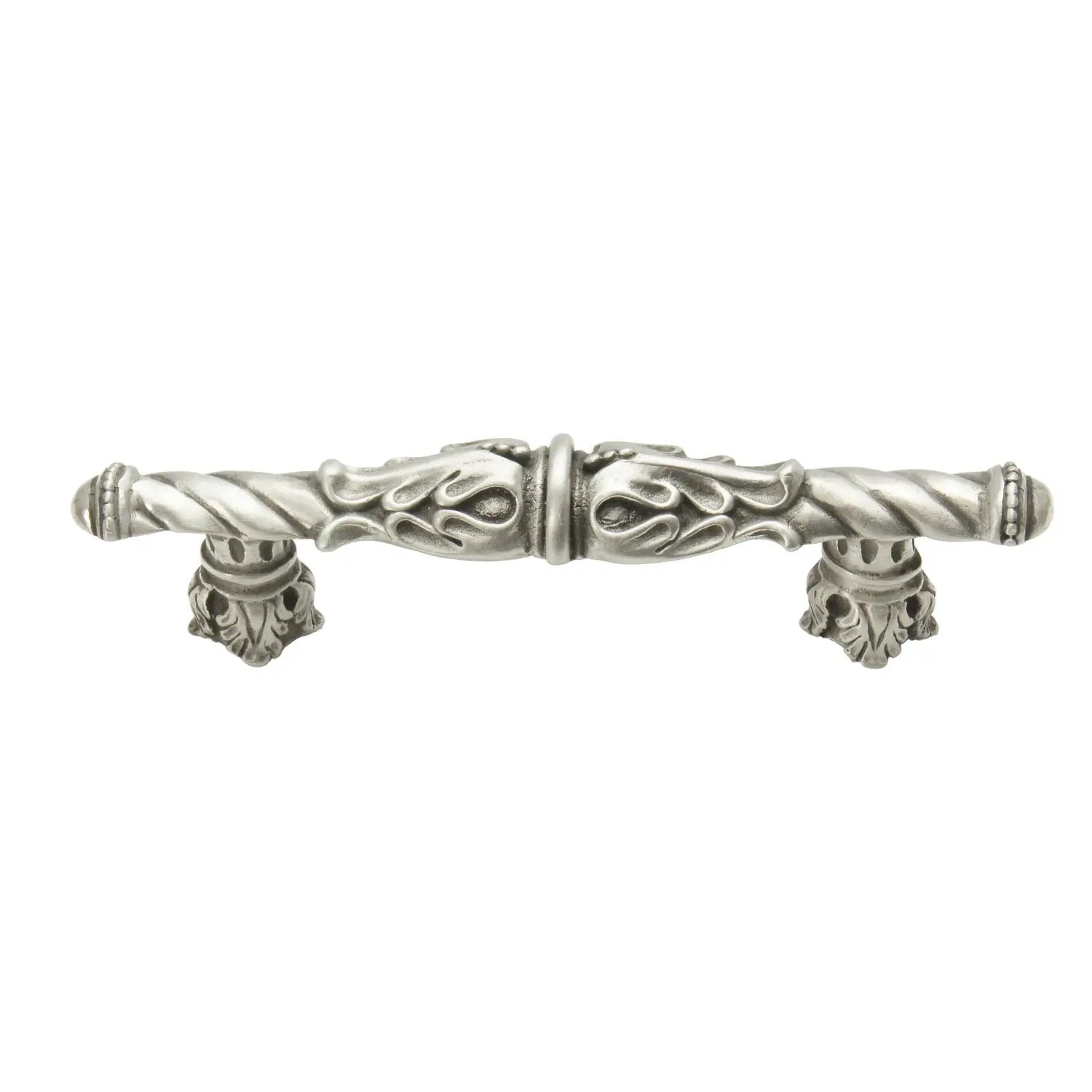Carpe Diem Acanthus I Pull Romanesque Style with Column Base by Carpe Diem