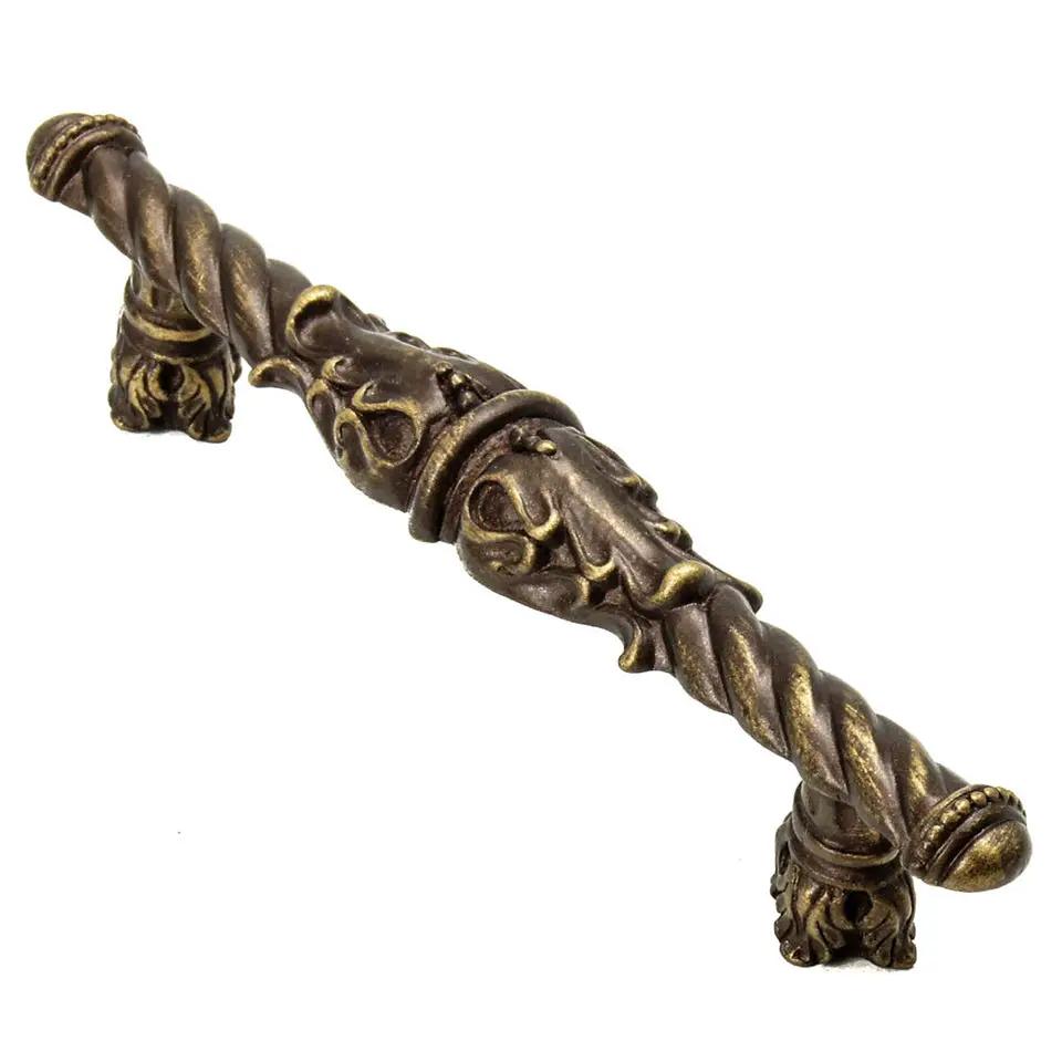 antique brass cabinet pull