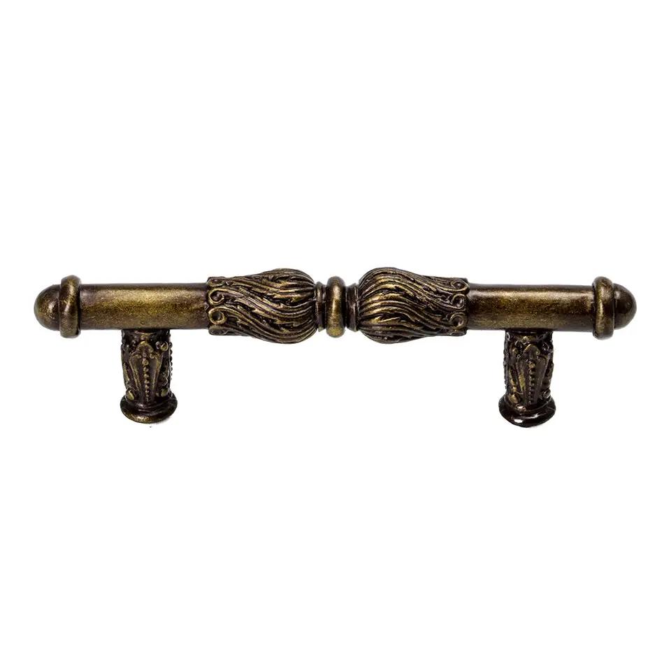 Carpe Diem Acanthus Iii Pull with Feather Scroll by Carpe Diem