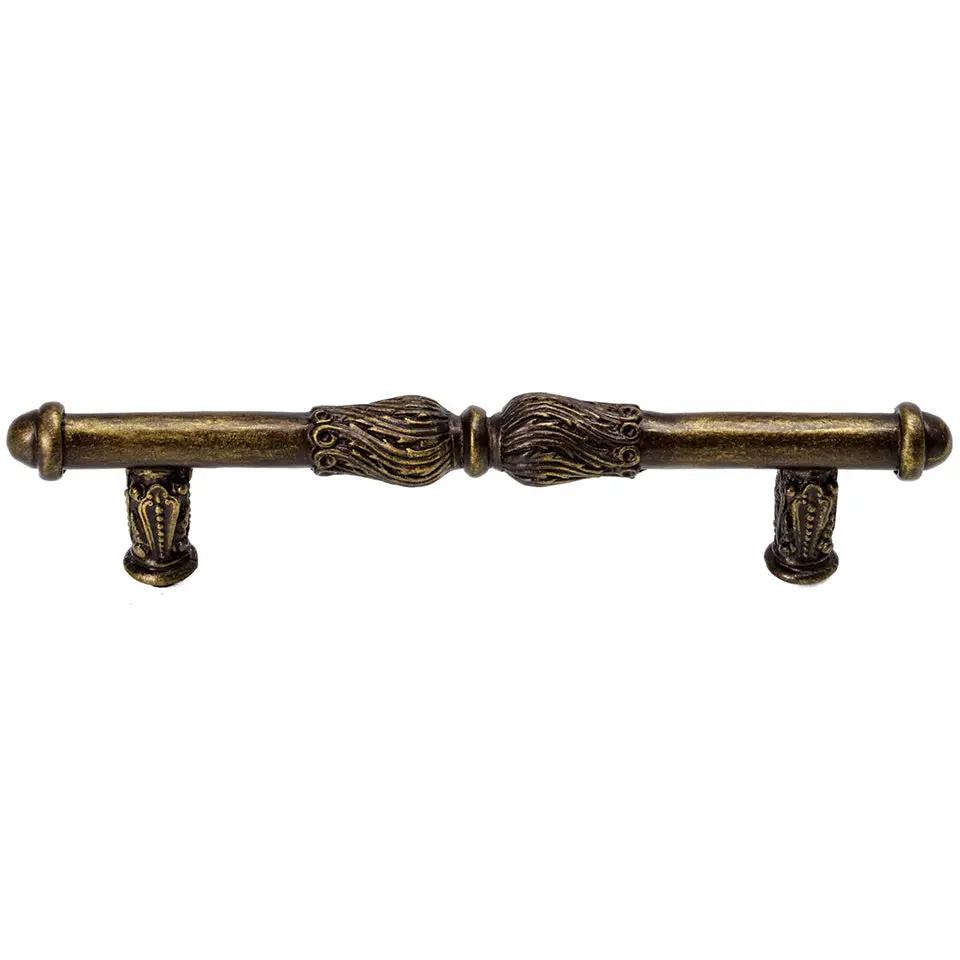 Carpe Diem Acanthus Iii Pull with Feather Scroll by Carpe Diem