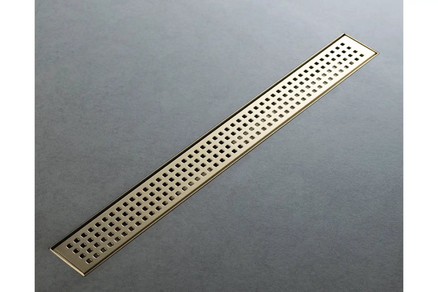 satin brass pvd drain