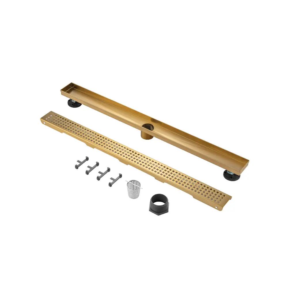 Flusso 32" Decorative Linear Drain with 2" Outlet by Flusso