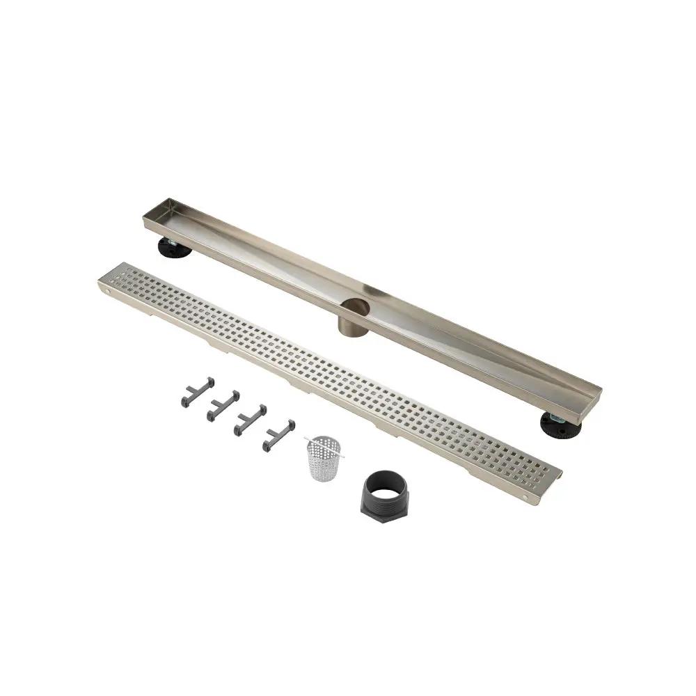 Flusso 32" Decorative Linear Drain with 2" Outlet by Flusso