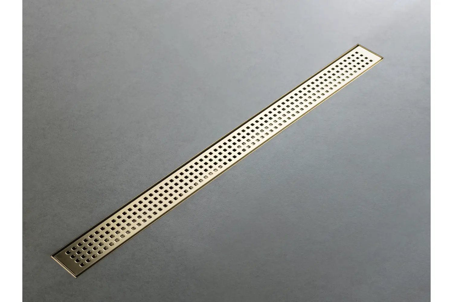 satin brass pvd drain