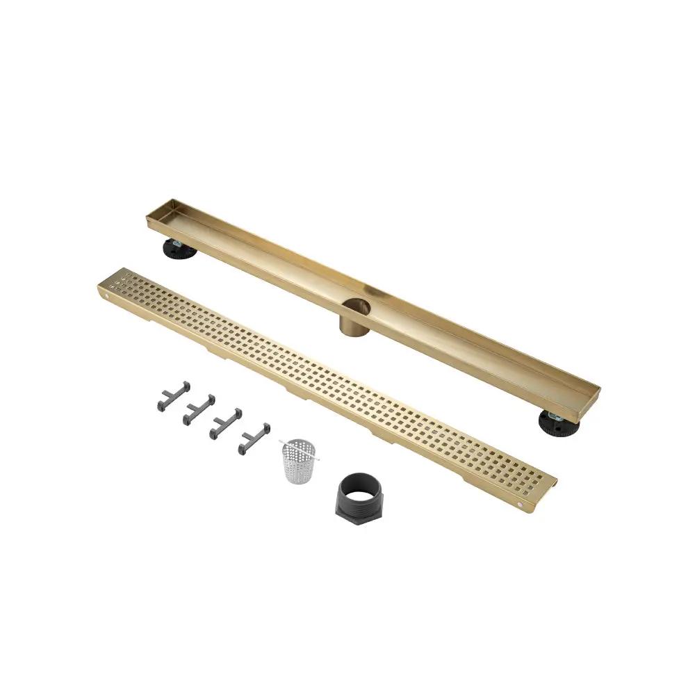 Flusso 32" Decorative Linear Drain with 2" Outlet by Flusso