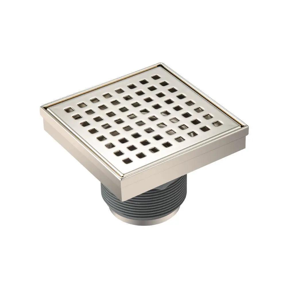 Flusso 4" Decorative Floor Drain with 2" Outlet by Flusso