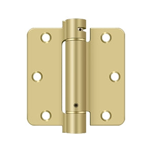 Deltana 3-1/2" x 3-1/2" x 1/4" Spring Hinge