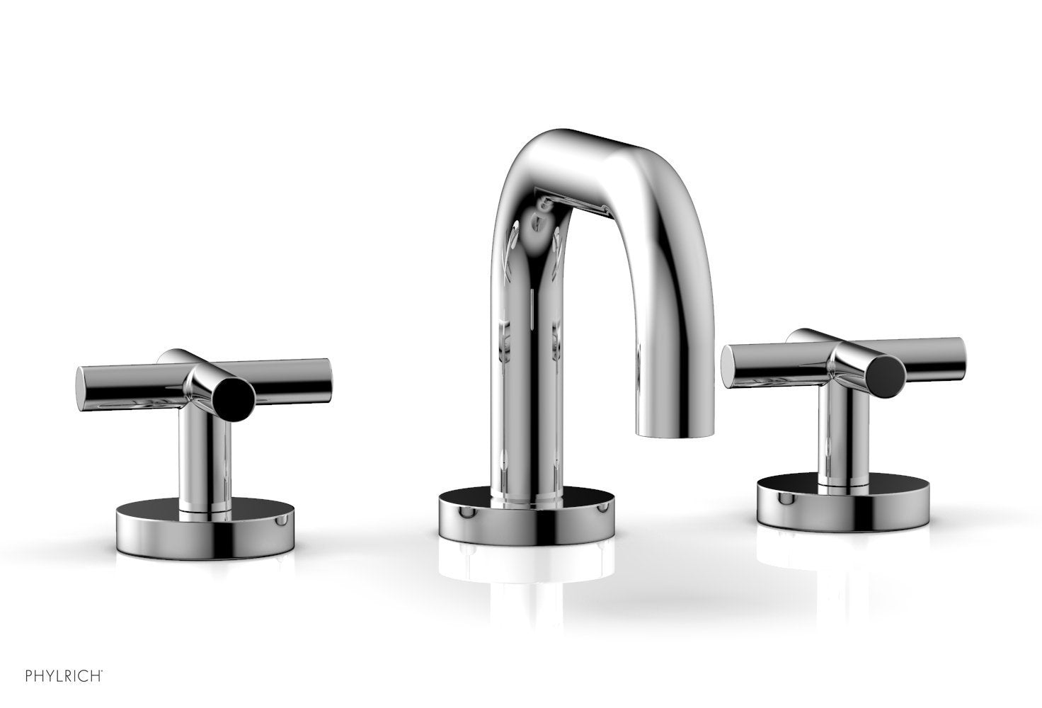 polished chrome faucet