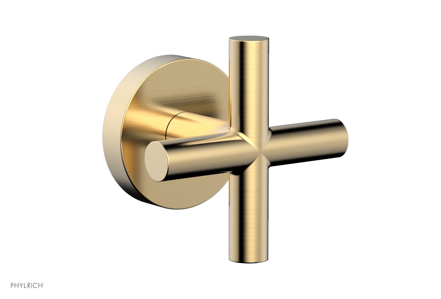 Phylrich TRANSITION Volume Control/Diverter Trim - Cross Handle