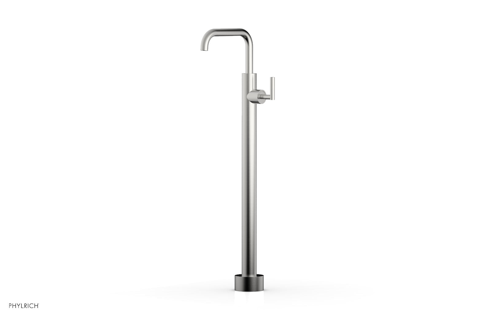 Phylrich TRANSITION Tall Floor Mount Tub Filler - Lever Handle