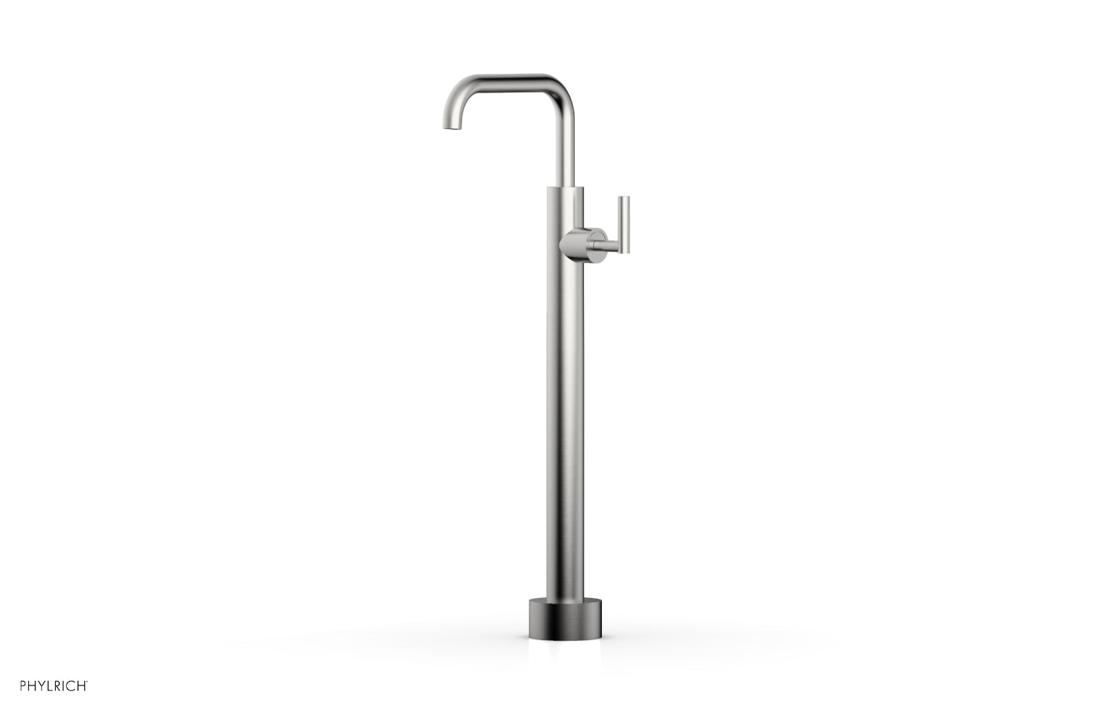 Phylrich TRANSITION Low Floor Mount Tub Filler - Lever Handle