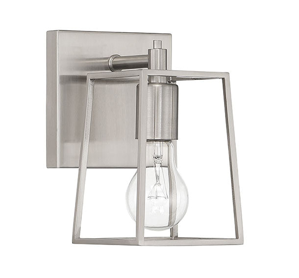 brushed polished nickel wall sconces