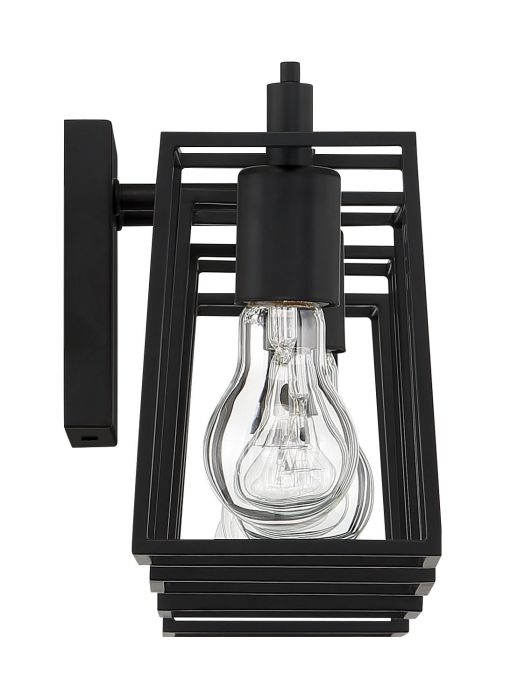 flat black wall sconces