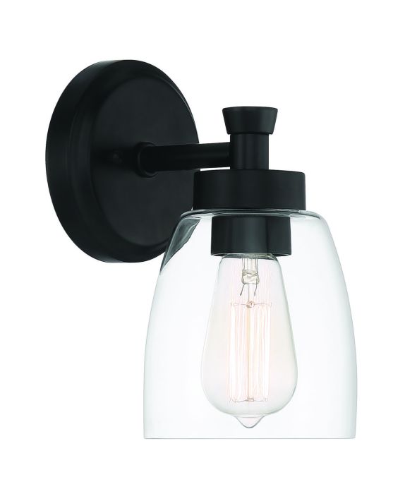flat black wall sconces