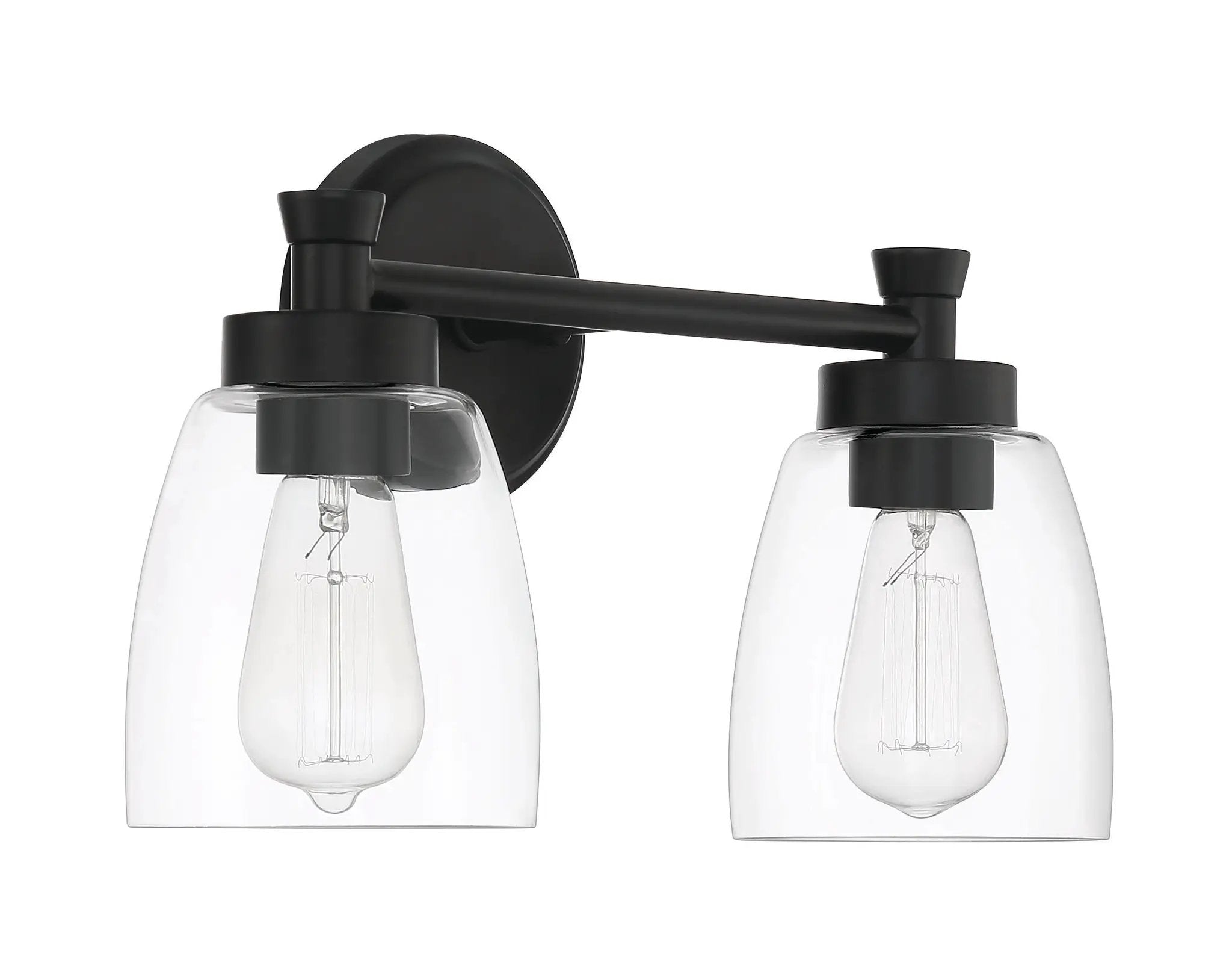 flat black wall sconces