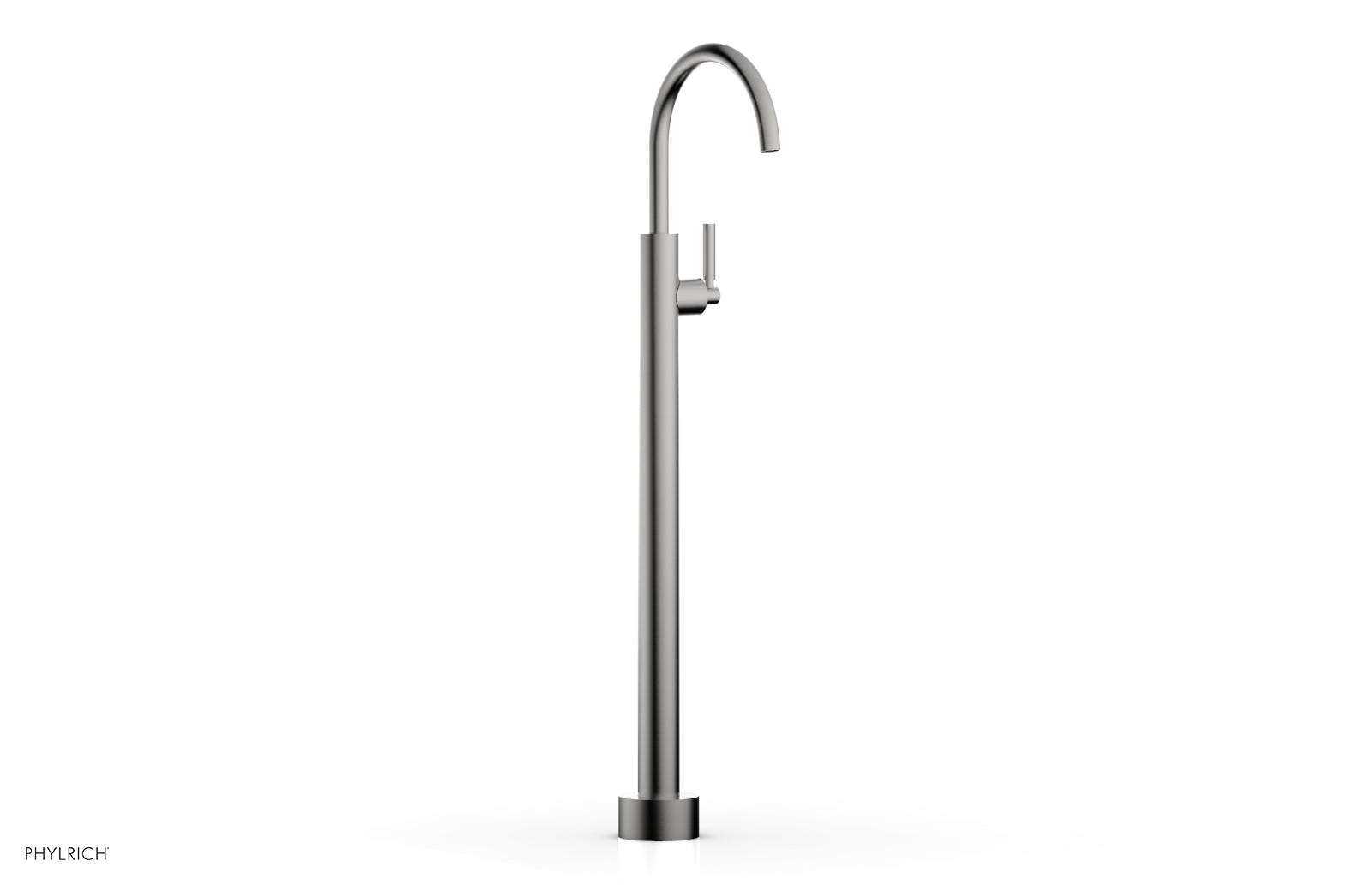 Phylrich BASIC Tall Floor Mount Tub Filler - Lever Handle