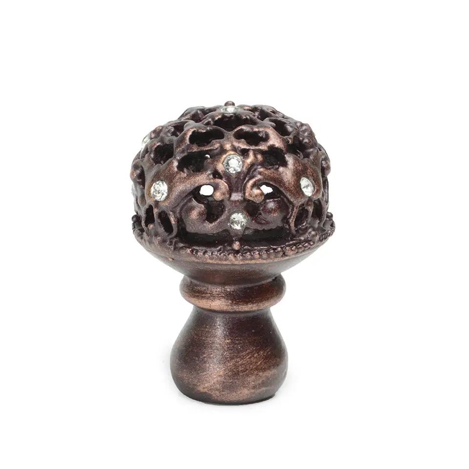 Carpe Diem Juliane Grace Medium Full Round Knob - Decorated with Swarovski Crystals by Carpe Diem