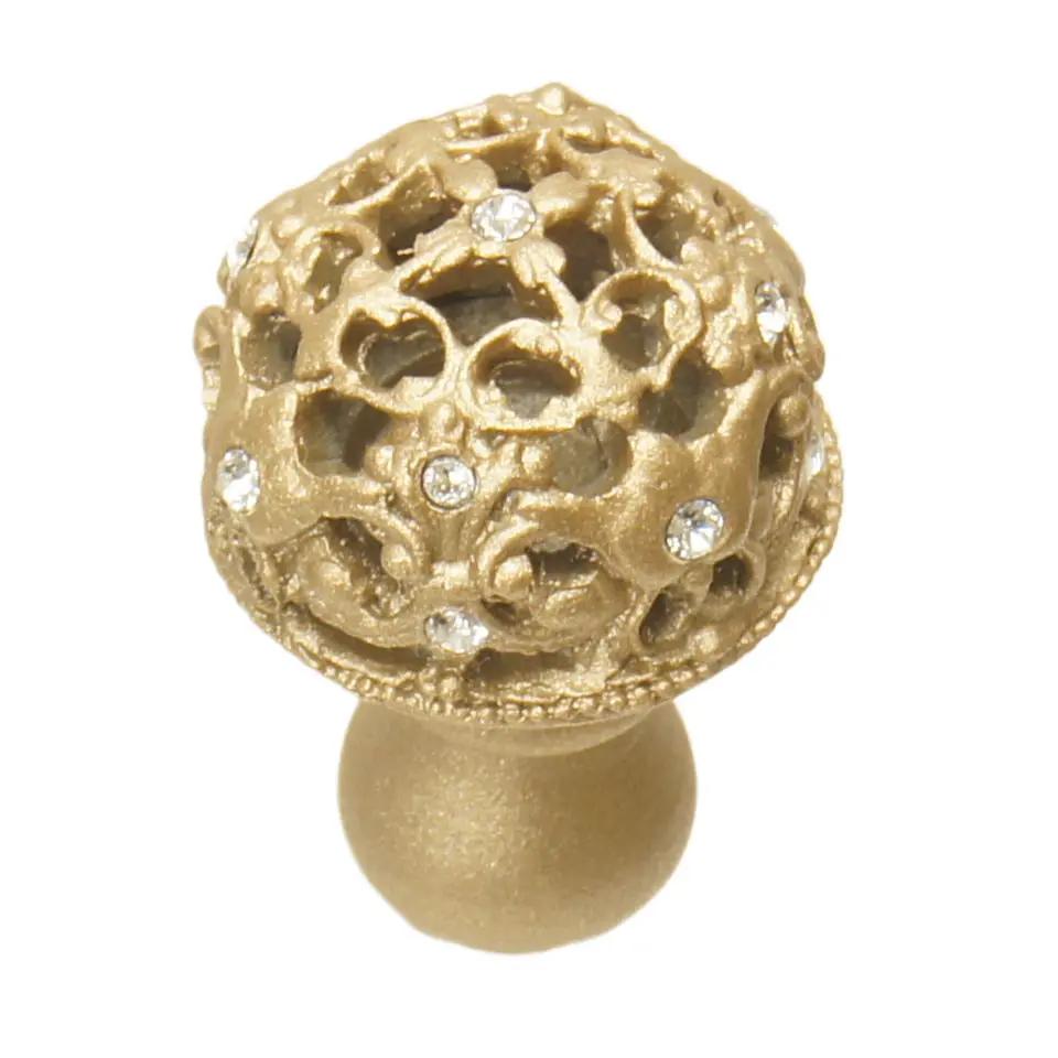 Carpe Diem Juliane Grace Medium Full Round Knob - Decorated with Swarovski Crystals by Carpe Diem
