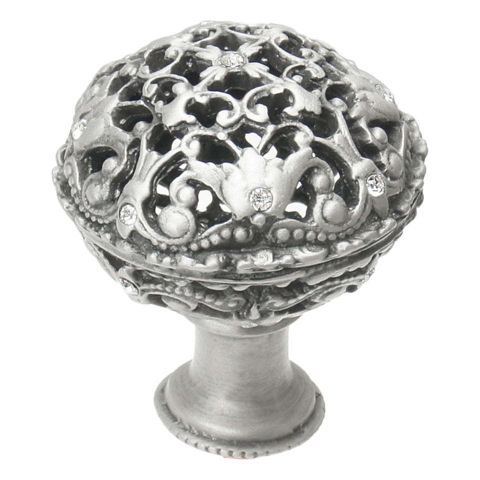 Carpe Diem Juliane Grace Large Knob Full Round - Decorated with Swarovski Crystals