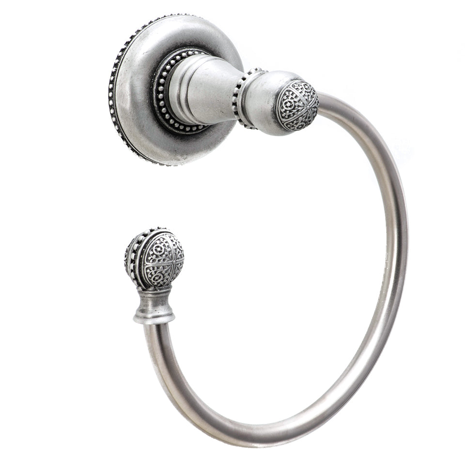 satin towel ring